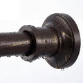 BRIOFOX Bronze Tension Curtain Rod 24 to 64 Inch(2-5.3ft) - Spring Tension Shower Curtain Rod, No Drilling Bronze Tension Rod for Curtains Windows Closet Kitchen