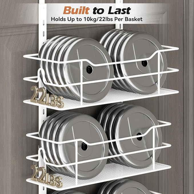 zacurter Over the Door Purse Organizer for Closet, Adjustable Metal Purse Bag Hanger Storage Rack for Door or Wall, Purses Bag Holder with Hook For Handbag,Tote
