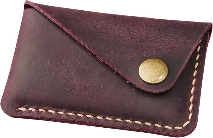 Leather credit card holder, credit card case,business card holder for men,mens slim wallet,Front Pocket Wallet