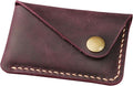 Leather credit card holder, credit card case,business card holder for men,mens slim wallet,Front Pocket Wallet