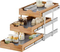 OCG Pull Out Cabinet Drawer 11" W x 21" D, 3 Tier Pull Out Cabinet Organizer, Heavy-Duty Slide Out Drawer for Cabinets, Base Cabinet Organization for Kitchen, Pantry, Bathroom