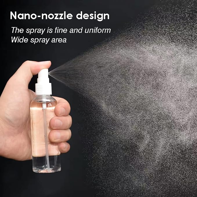 20 Pack Small Spray Bottle, 2.7oz/80ml Travel Spray Bottle, Empty Fine Mist Spray Bottles, Refillable Mini Spray Bottles with Labels