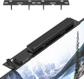 CABTE Adjustable Steel TV Top Shelf, Floating TV Stand, Universal Monitor Shelf for Soundbar, Game Console, Cable Box, Router Shelves (33.86X4.72inch) | Universal Monitor Shelf for Game Console, Cable Box, Router Shelves (33.86X4.72inch)