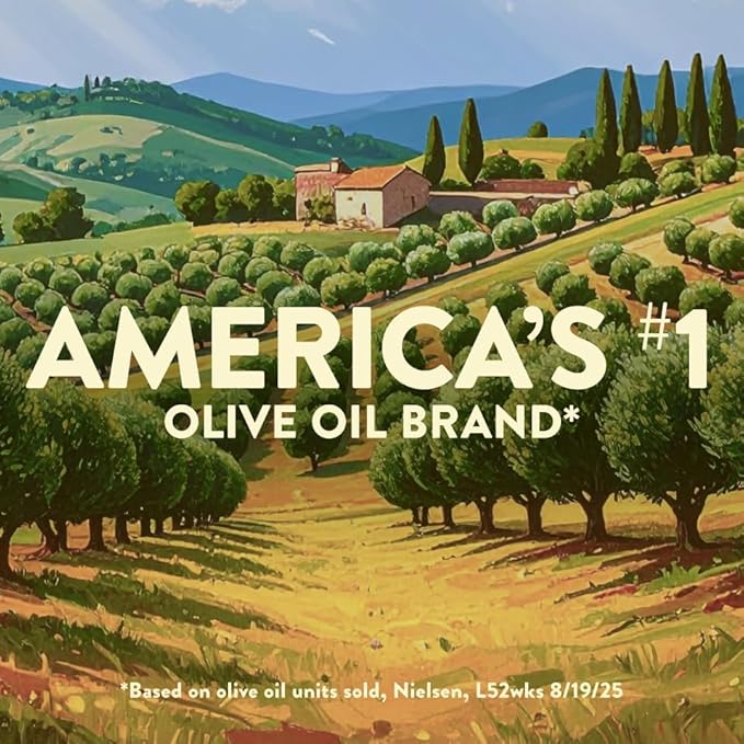 Pompeian Robust Organic Extra Virgin Olive Oil Spray - (3 Pack) 5 fl oz | No Propellants - First Cold Pressed Olive Oil for Cooking - Robust Flavor for Salads, Pasta, and Drizzling