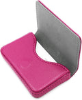 RFID Blocking Wallet - Minimalist Leather Business Credit Card Holder - Rose