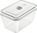 Zwilling 36803-300 Fresh & Save Vacuum Glass Container, Large Size, Vacuum, Hermetically Sealing, Heat Resistant Glass, Storage Container, Fresh & Save