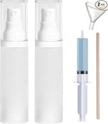 360° Angle Work - Small Spray Bottle | 1.7oz/50ml - Mini Spray Bottle - TSA Approved Travel Bottle | Portable Refillable Leak Proof | For Perfume Toner Hair spray Facial Moisturizing | 1.7oz/50ml-PK 2