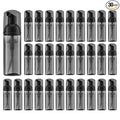 Tekson 30PCS Soap Foam Bottle (2 oz), Empty Travel Foaming Lash Shampoo for Cleanser, Dispenser (Black)