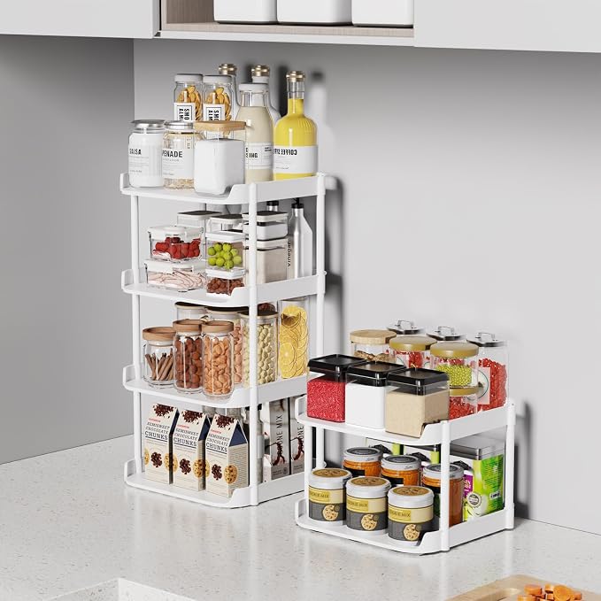 6 Tier Narrow Shoe Storage Rack, Compact Single Shoerack Stand for Slim Space, Stackable Tall Thin Show Tower, Solid Plastic Shelves, for Hallways, Kitchens, Bedrooms Tidy Organizer, White