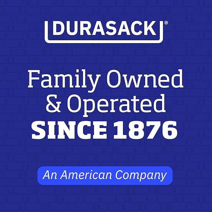 DURASACK Heavy Duty Storage Tote Bag 22-Gallon Rugged Woven Polypropylene Moving Bag, Reusable Self-Standing Design, Holds up to 500 Pounds, Single, Blue