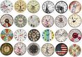 Seasonstorm Vintage Clock Dial Aesthetic Happy Planner Diary Journal Stationery Scrapbooking Stickers Travel Art Supplies