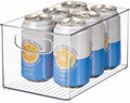 iDesign Stackable Clear Plastic Bin | Kitchen Organizers and Storage, For Fridge and Pantry