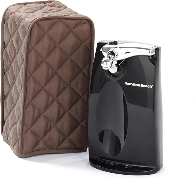 Covermates Keepsakes Can Opener Cover – Quilted Electric Appliance Protector for Kitchen Counter Storage – Dust & Stain Resistant – Washable Slip-On Design, Bronze