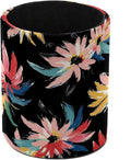 Leather Pen Holder for Desk, Multicolor Floral Pencil Cup Pen Organizer Makeup Brush Holder for Office Home Kids Countertop Desk Accessory Storage
