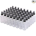NOOEEISS Clear Glass Small Spray Bottles 2 oz 48 Packs,Fine Mist Sprayer Pretty Finish,Refillable Containers mini spray bottles for Cleaning Solutions and Skin Care (Clear 48Pack)