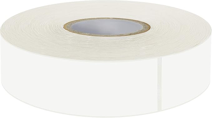 500 Blank Removable Freezer Labels Water Oil Resistant with Perforation Line for Food Containers Jars Pantry Organization