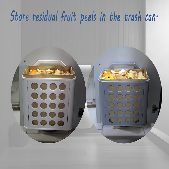 Plastic Bag Holder (2sets/Pack) Grocery Bag Holder Dirty Clothes Basket and Kitchen Organizer.…
