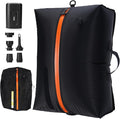 Large Travel Vacuum Storage Bag with Wireless Pump, 44L Compression Bags for 22" Suitcases+, IP68 Waterproof, 1200mAh Rechargeable Pump for Clothes, Blanket, Luggage, Backpacking
