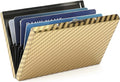 RFID Stainless Steel Credit Card Wallet Slim Metal Business Card Holder for Women Men