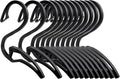 Hoodie Hanger, 12 Pack Anti-Slip Clothes Hangers, Space Saving Hoodie Hook, Scarf Hanger, Hoodie Organizer for Closet, Hanging Sweatshirt, Jeans, Jacket, Tank Top