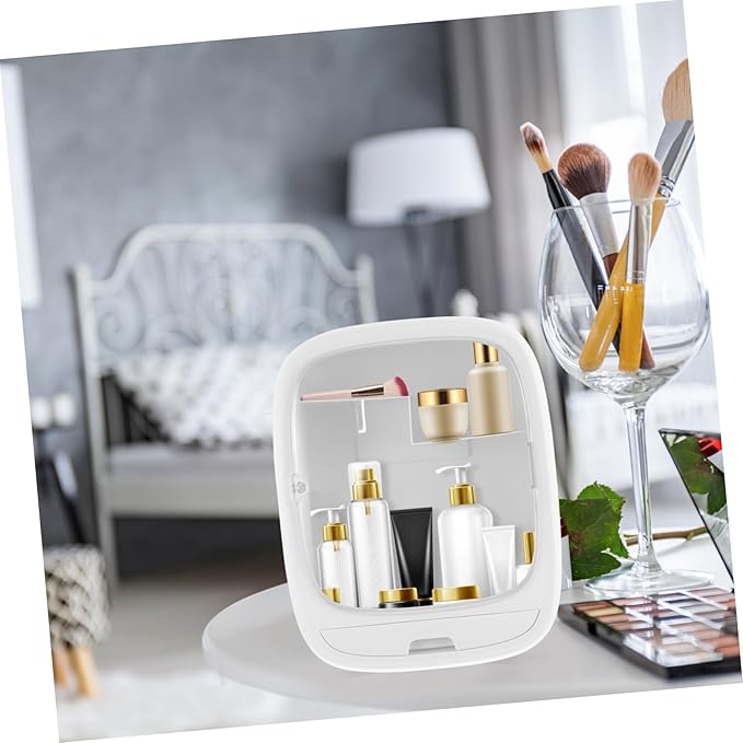 Cabilock 1 Piece Storage Shelf Plastic Storage Box Organizer Box Wall Mounted Shelves for Storage Paper Holder