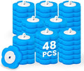 Disposable Toilet Brush, 48 Cleaner Refills, Toilet Brush for Toilet Bowl Cleaners, Bathroom Cleaning