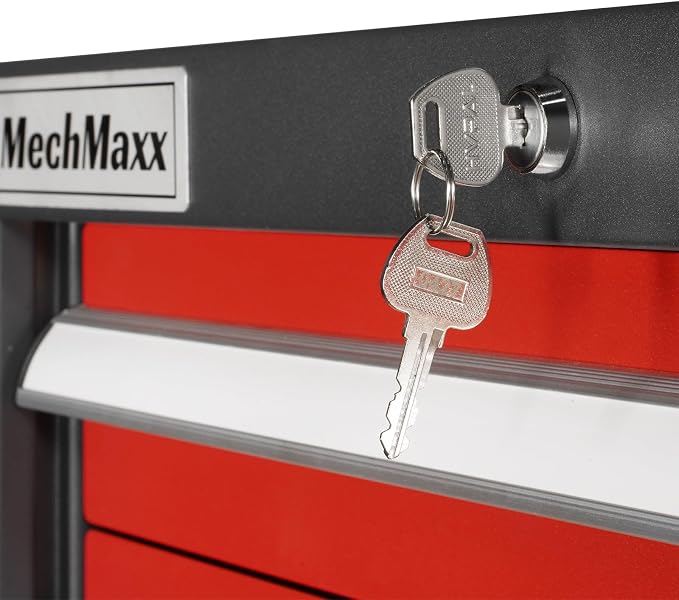 MechMaxx Heavy Duty Modular Drawer Cabinet – 9 Drawer Tool Storage Organizer, Steel Construction, 59" W x 28.5" D x 28.5" H，Model MD59A9