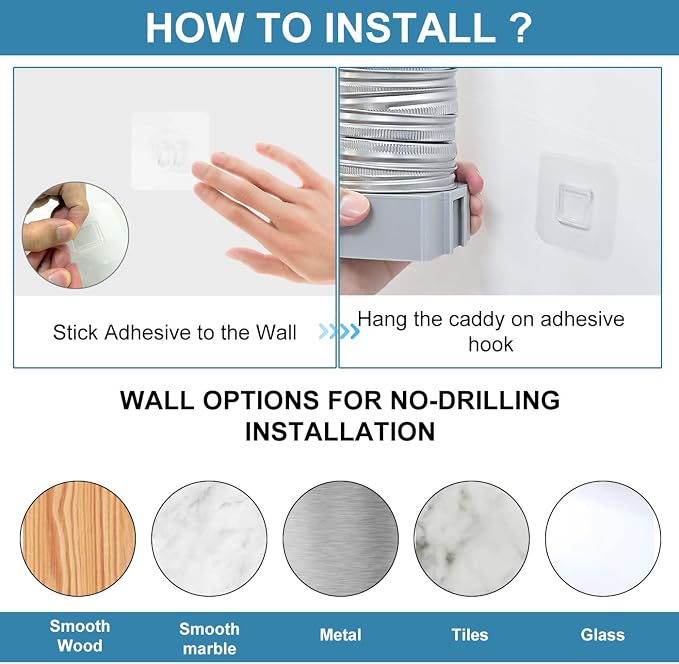 Mason Jar Lid Organizer Wall Mount with Sticky Hook, Canning Lids Holder Compatible with Regular and Wide Mouth, Hold 12 Lids and 12 Bands per Pack (Set of 2) - Grey