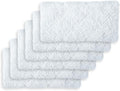 LIGHT 'N' EASY Steam Mop Pads Replacement Reusable Original for S3101/7618ANB/7618ANW/S1/S4/S5/S12（6pcs）