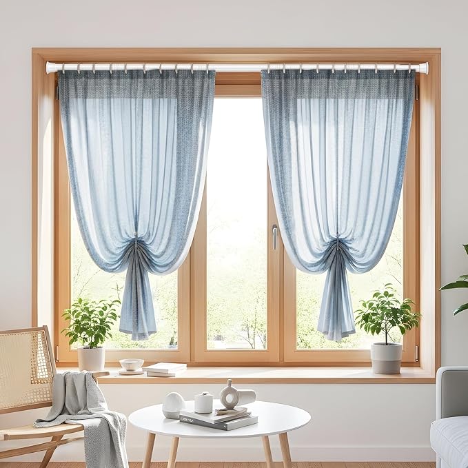 4pack Tension Curtain Rod 30 to 62 Inch, White Spring Tension Curtain Rod Adjustable Expandable Curtain Rod No Drilling, Spring Loaded Curtain Rods for Windows, Bedroom, Doorway Door, Closet
