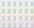 Seasonstorm Daily Drink Water Tracker Aesthetic Scrapbook Collage Paper Journal Stickers Fancy Stationery Accessories Craft Art Supplies