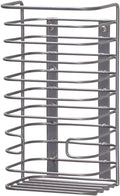 Household Essentials Satin Nickel Steel Door Basket