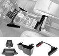 Center Console Organizer for 2014-2024 Toyota 4Runner Upgraded Hanging Armrest Box Extra Storage Drawer Inserts Tray for 4 Runner Accessories(Fit 14-24/Hanging+Shifter+Drawer Organizer)