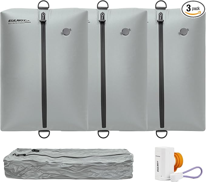 EULANT Travel Vacuum Bags,IPX8 Waterproof Vacuum Compression Bag | Vacuum Bags for Travel Carry-On Suitcase & Travel Backpack,Space Saver Bags Packing Organizers