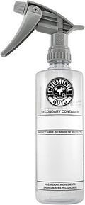 Chemical Guys, Chemical Resistant Heavy Duty Bottle & Sprayer, White, 32 oz
