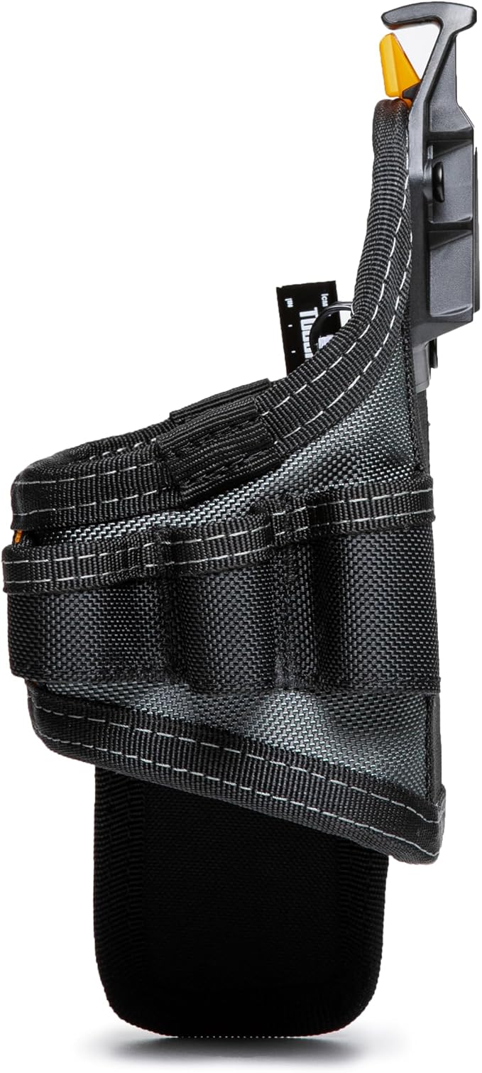 ToughBuilt ClipTech Series - Utility Pouch, Heavy-Duty Tool Pouch with Multiple Pockets, Secure Attachment & Storage for Jobsite Use