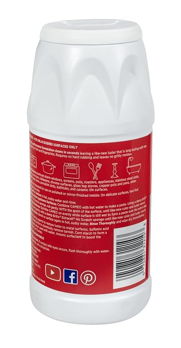 Brillo Cameo 31210 Aluminum & Stainless Steel Cleaner