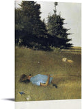 FFYunXia Andrew Wyeth Prints Wall Art Paintings Poster Distant Thunder Wall Art Aesthetic Canvas Painting Picture Living Room Decor Home Frame 12x18inch(30x45cm)