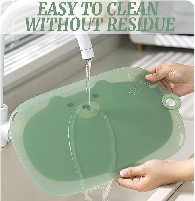 Cutting Boards for Kitchen Dishwasher Safe,Large Plastic Cutting Board(8.5"×13.5")