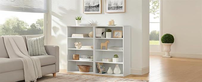 71" Durable Jewelry Armoire Organizer, Bedside Table with Adjustable, Vanity Organizer with Storage for Home Office, White