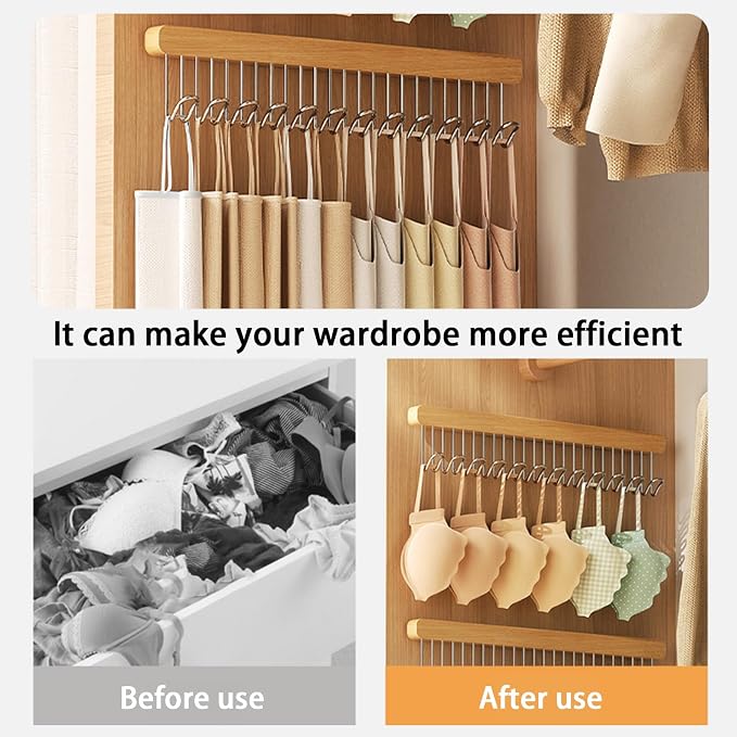 2 pack 12 inch valet rods for closets, extendable and pull-out wardrobe pole for belt hangers,tie hangers,bra organizer, extender hanging rod with metal hooks, closet valet rod slide out