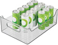iDesign Stackable Storage Bin with Handles, Clear | For Pantry or Fridge, Made in USA