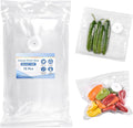 VENMATE Reusable Vacuum Sealer Bags, 15 Pack BPA-Free 8.27×8.66 Inch, Heavy-Duty Commercial Grade, Leak-Proof, Freezer Microwave Sous Vide Safe, Compatible with Vacuum Sealers | BPA-Free, Food-Grade, Reusable