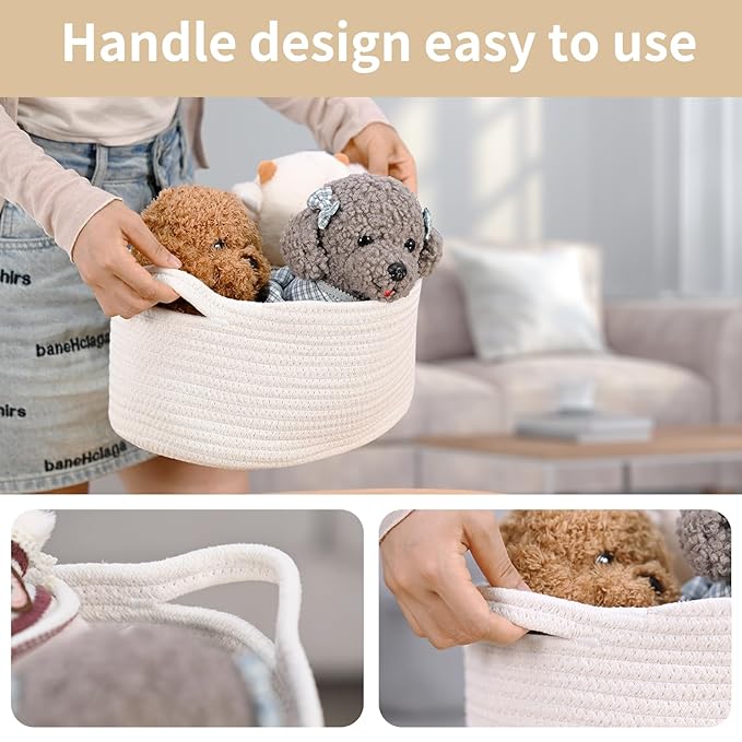 Happyiren Cute Burgundy Woven Gift Basket – Empty Burr Baskets for Seasonal | Great for back to school, Halloween, Thanksgiving, Christmas, Birthday Raffle, Cute boo basket for Gifts, Toys, or Essentials