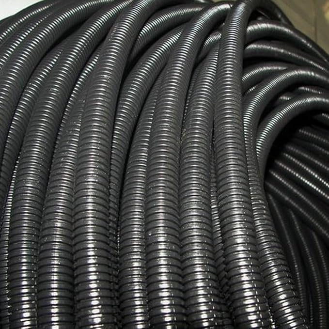 ESUPPORT 1 Inch 20 Feet Split Loom Wire Flexible Tubing Conduit Hose | Flexible Wires Covers Cable Cord Protectors Cords Management for Automotive Car Home Office Industrial
