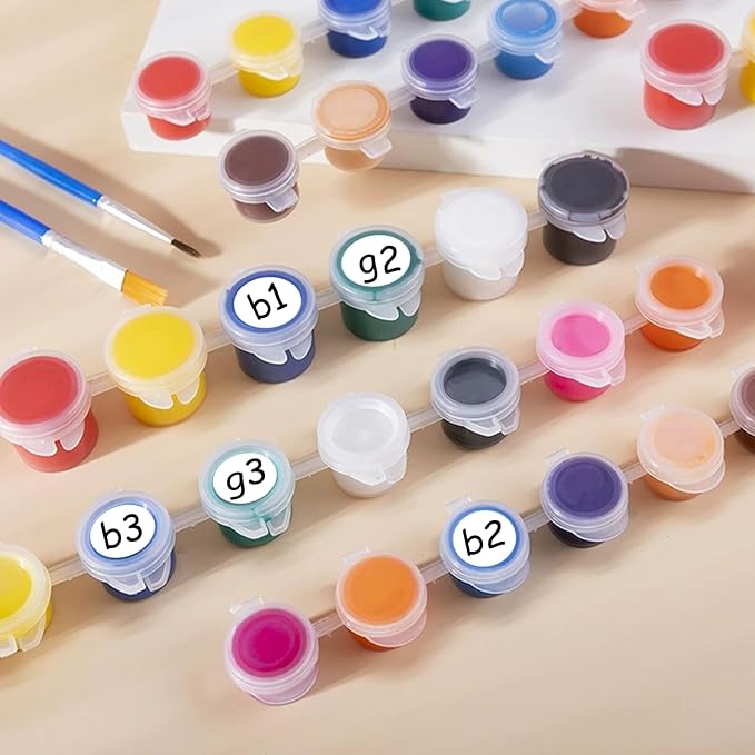 Hybsk 2000pcs White Circle Color Coding Dot Stickers Small Round Semi Gloss Paper Stickers Adhesive Label (0.5 inch)