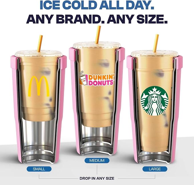 Frost Buddy Togo Buddy 30oz Tumbler - Insulated Stainless Steel (Knotty) | Double-wall vacuum insulated | Spill-proof flip lid | 18/8 premium stainless steel | Cup-holder friendly
