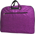NGIL Glitter Travel Hanging Garment Bag (Glitter-Purple) | Garment Bag for Girls, Cheer Travel Bag, Dance Competition Bag, Cheer Dance Competition, Beauty Pageant