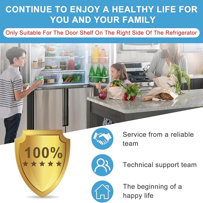 AMI PARTS AAP73252202 AAP73252209 Refrigerator Door Bin Right | Replacement Door Shelf Bin, Fits L.G Refrigerators, Fits Ken-more Elite Refrigerators