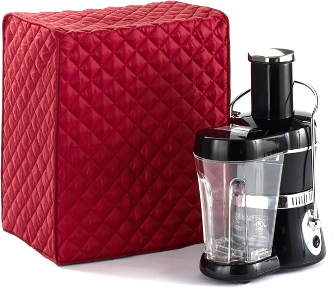 Covermates Keepsakes - Juicer Cover - Dust Protection - Stain Resistant - Washable - Appliance Cover, Red